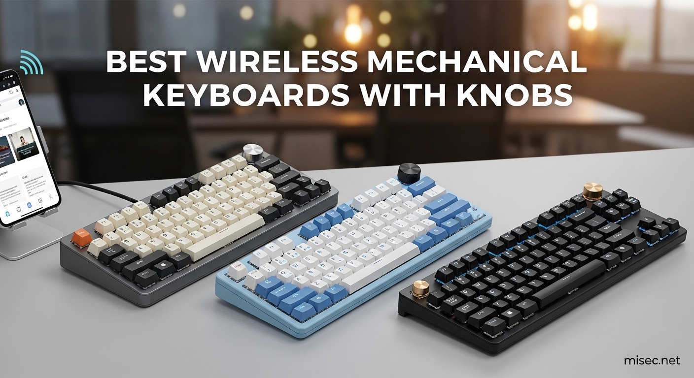 Best Wireless Mechanical Keyboards with Knobs