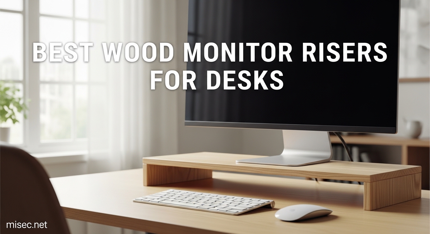 Best Wood Monitor Risers for Desks