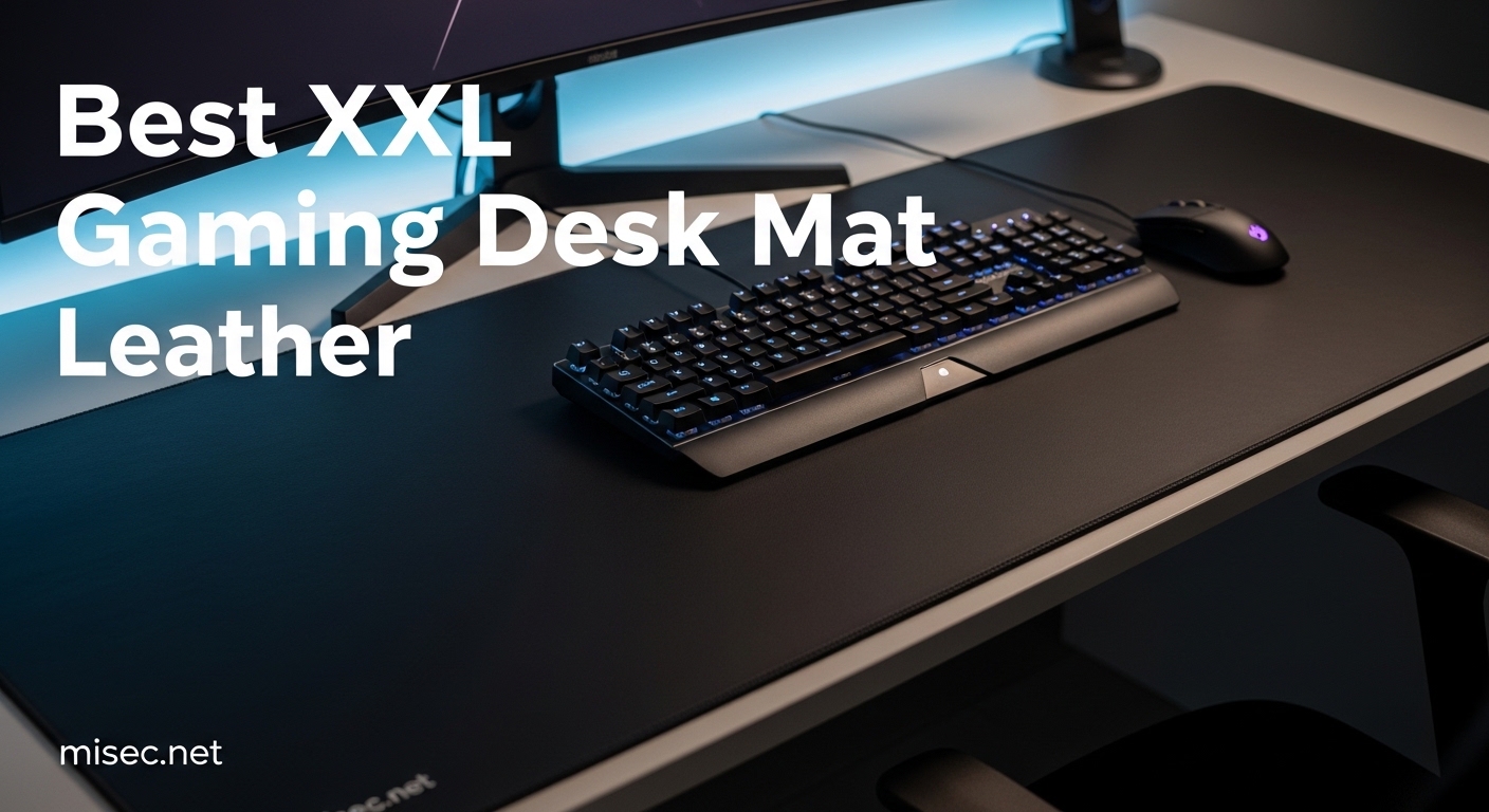 Best XXL Gaming Desk Mat Leather