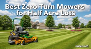 Best Zero Turn Mowers for Half Acre Lots