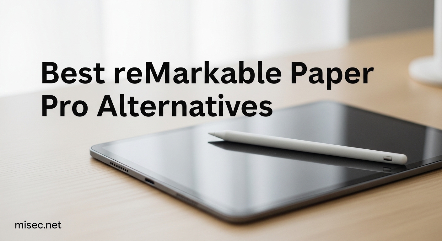 Best reMarkable Paper Pro Alternatives