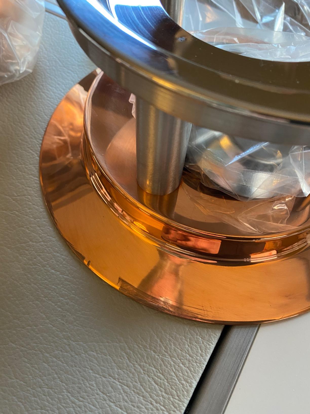 Swissmar Lausanne 11-Piece Copper Plated Fondue Set - Ideal for Cheese & Chocolate Fondue, Oil & Broth Cooking - Perfect for Kitchen Collection & Wedding Gifts - 1.8 Liter / 1.9 Quarts customer photo 1