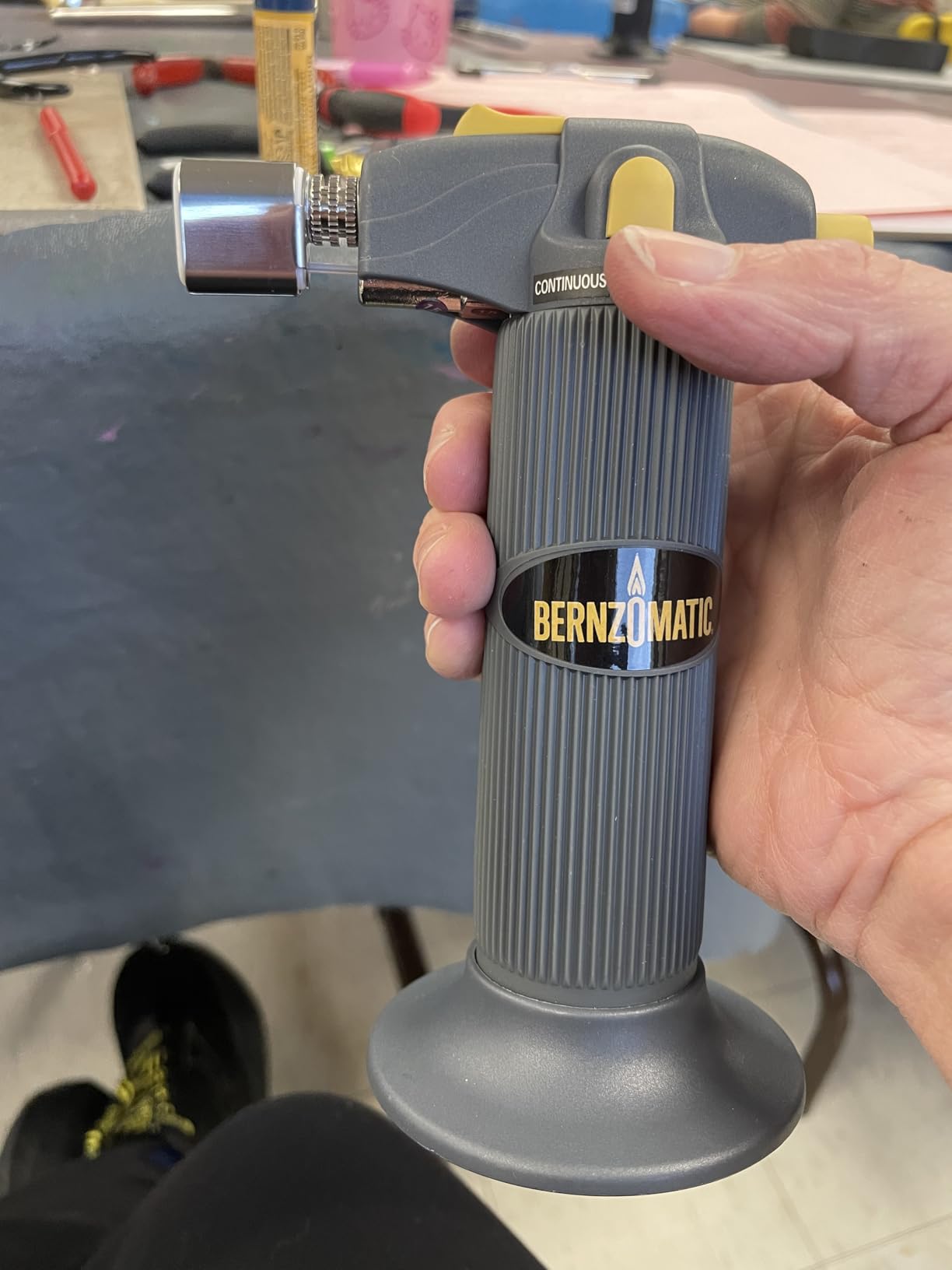 Bernz-O-Matic ST2200T Micro Flame Butane Torch Kit, Small, Black customer photo 1