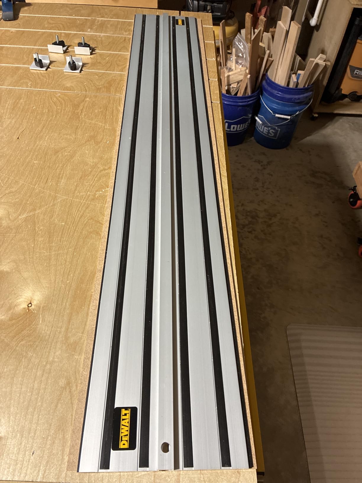 DEWALT TrackSaw Track, 46-Inch (DWS5020), Yellow customer photo 1