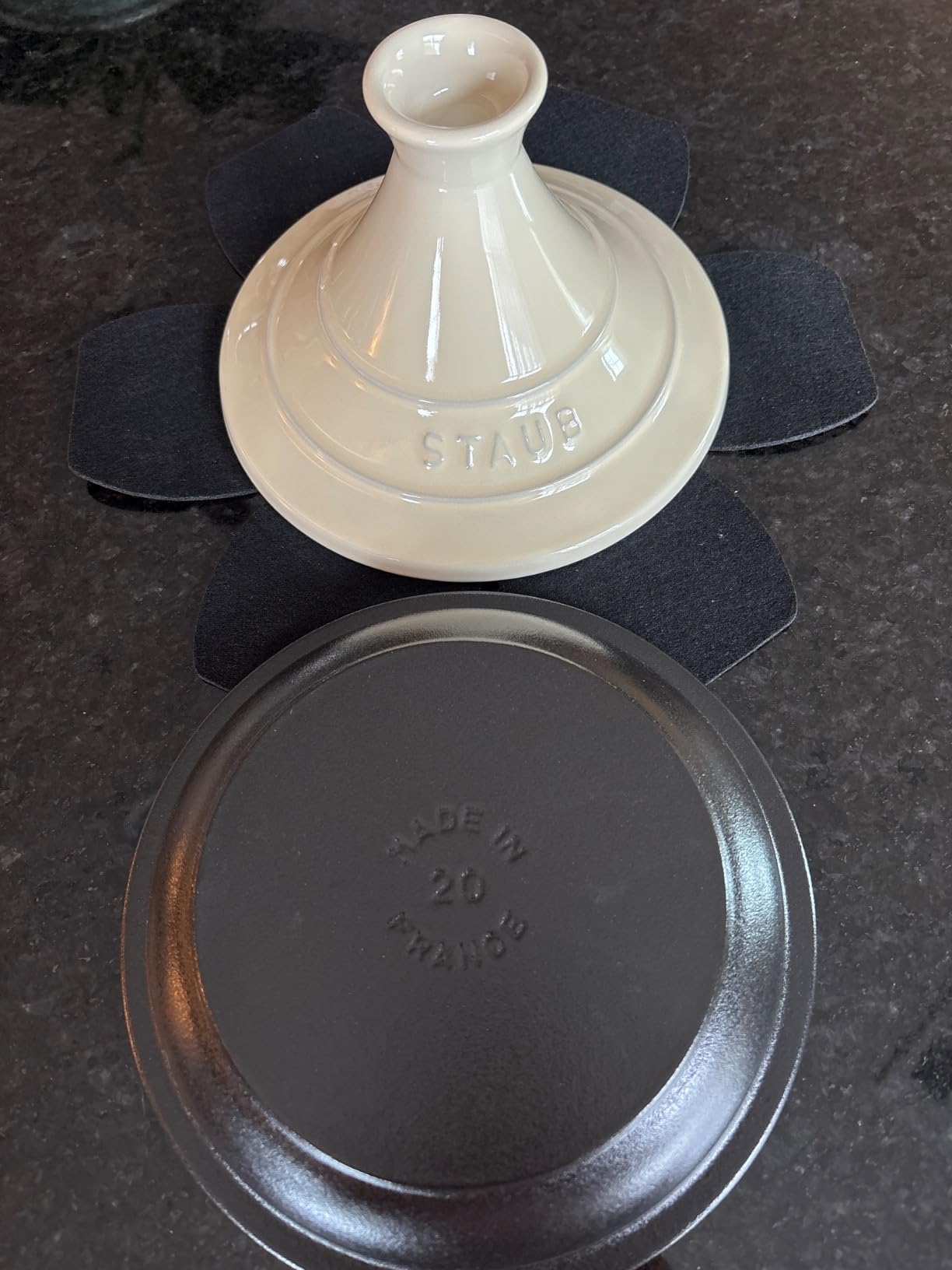 Staub Tagine Pot, 20cm, Ivory customer photo 1