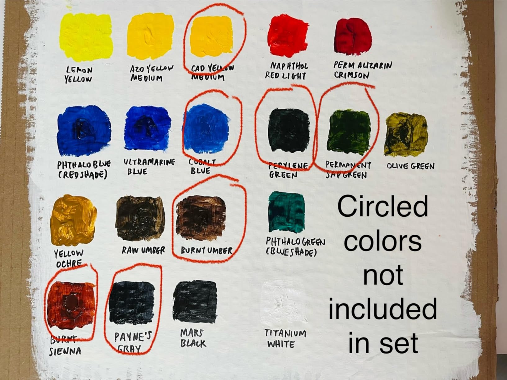 Winsor & Newton Artists' Acrylic Color 12-Tube Set, 20ml customer photo 1