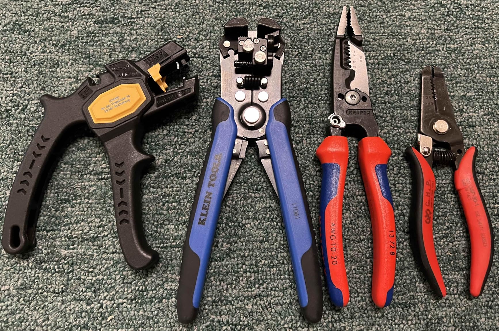 Jokari 20050 Ergonomic Super 4 Plus Automatic Wire Stripper for Wires from 0.2mm-6mm, 16.5cm L x 14cm W x 2.7cm H customer photo 1