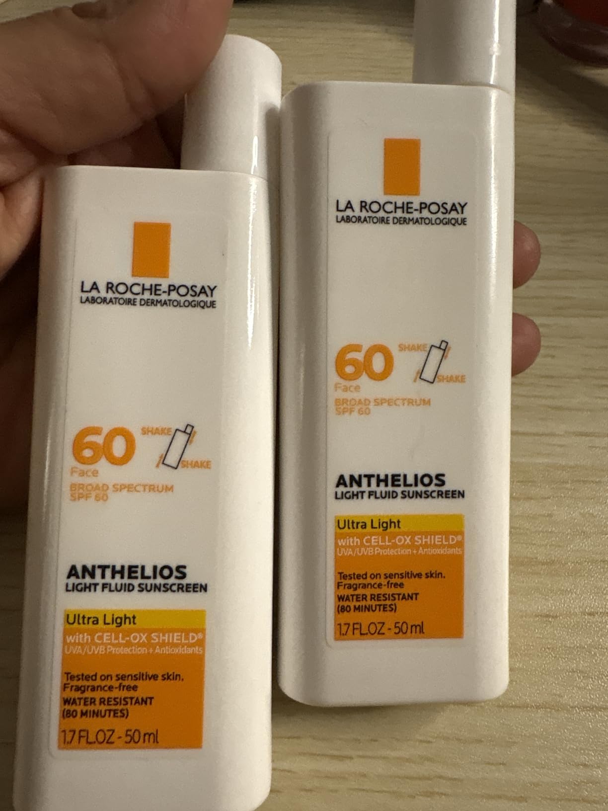 La Roche-Posay Anthelios Light Fluid Facial Sunscreen SPF 60 customer photo 2