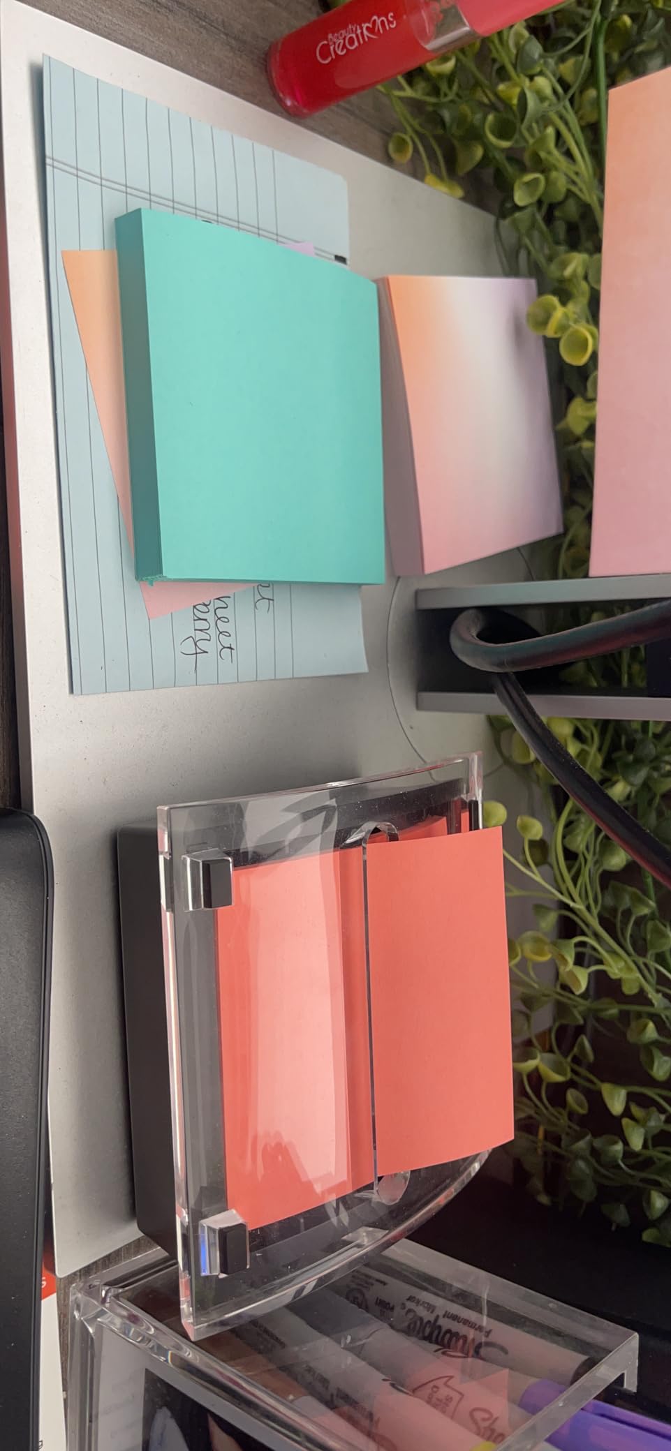 Post-it Pop-up Notes, 5 Sticky Note Pads, 3 x 3 in., School Supplies, Office Products, Accordion Sticky Notes Work with Pop-Up Note Dispenser, Assorted Brights customer photo 2