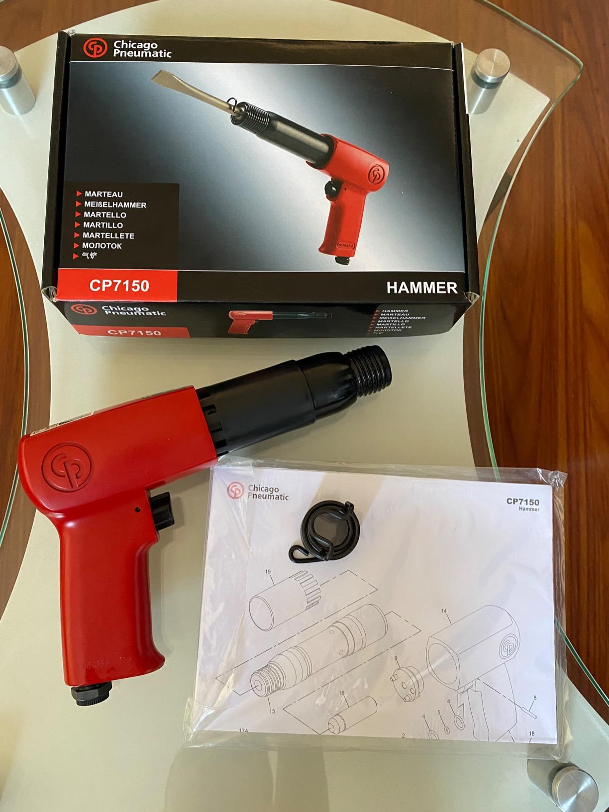 Chicago Pneumatic CP7150 - Air Hammer, Heavy Duty, 0.401 Inch Shank, Stroke 3.5 in, 2300 Blow Per Minute customer photo 1