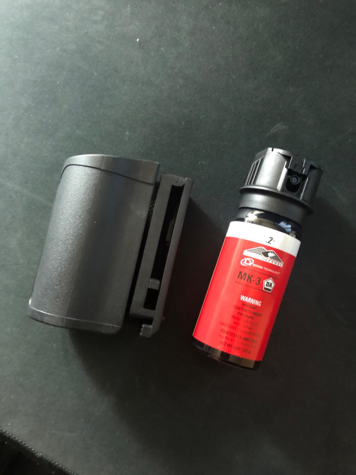 Defense Technology First Defense OC Stream MK-3 .2% Solution White Band Pepper Spray (1.47-Ounce) customer photo 2