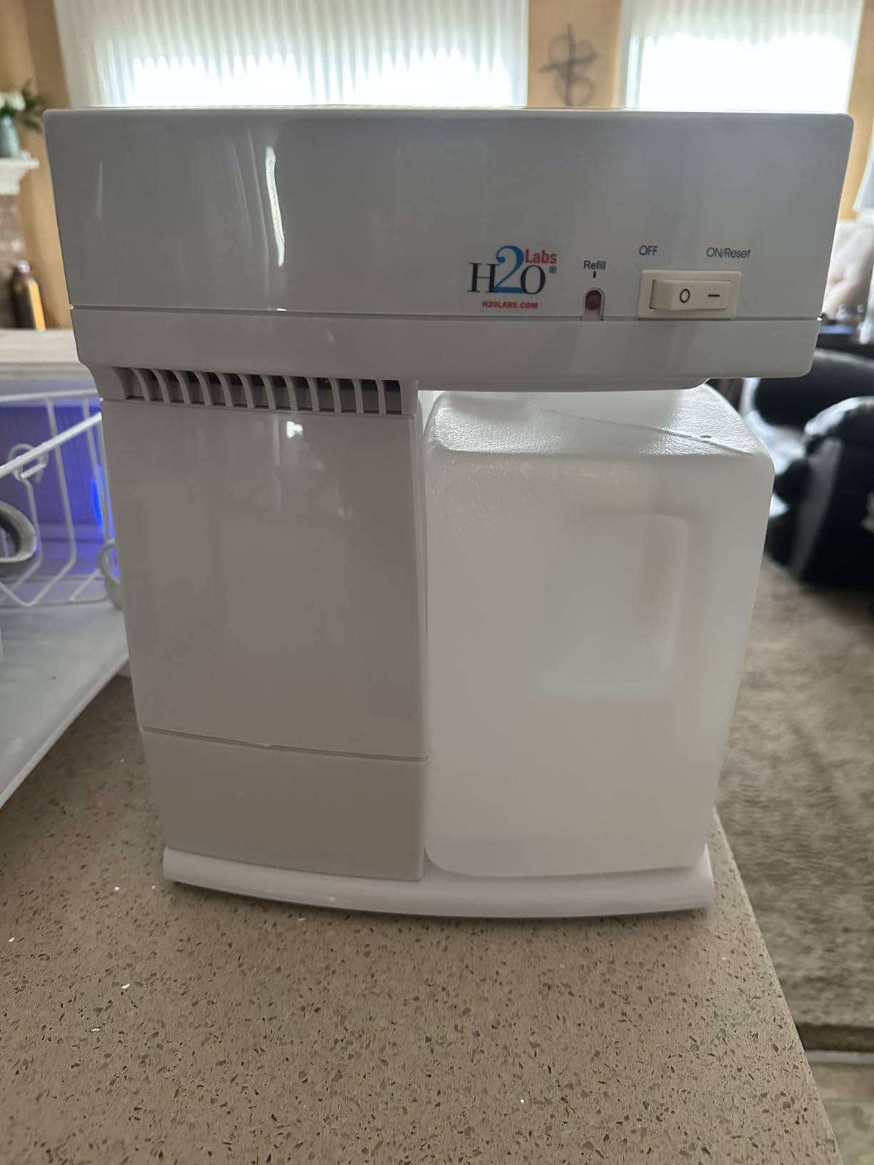 H2o Labs Model 200 Countertop Water Distiller for Home use with VOC Vent, Easy-Fill 1 Gallon Tap Water Reservoir and Food Safe Collection Container customer photo 1