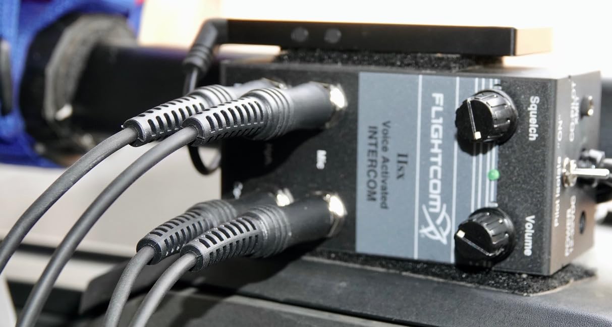 Model IISX Voice Activated Portable Aviation Intercom customer photo 1