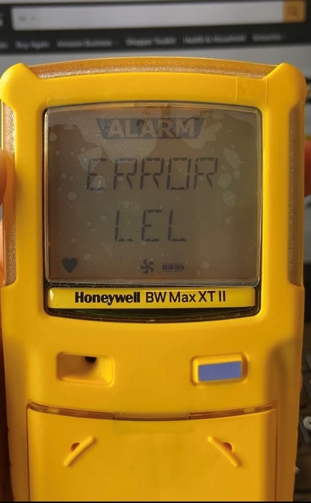 BW Technologies GasAlertMax XT II 4-Gas Detector with Pump, Combustible, O2, H2S and CO, Yellow customer photo 2