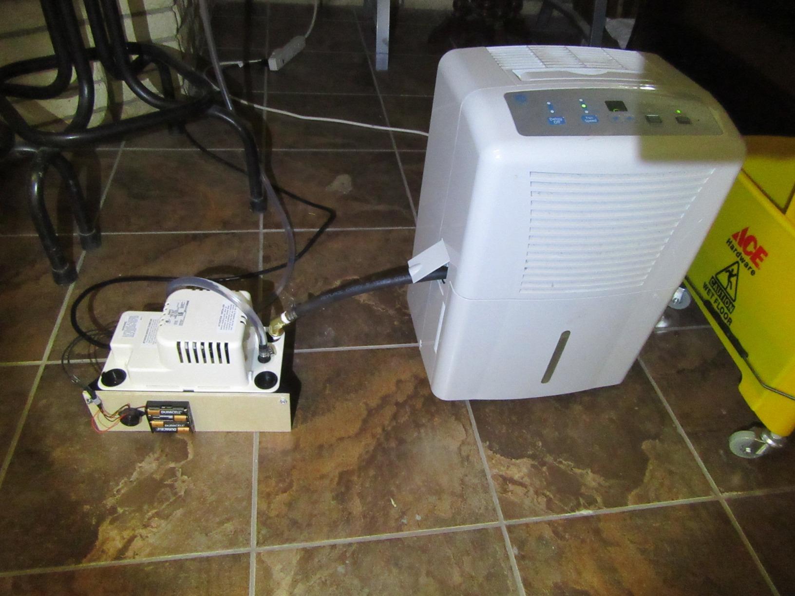 Little Giant VCMA-15ULST 115 Volt, 65 GPH, 1/50 HP Automatic Condensate Removal Pump for HVAC/Refrigeration Systems/Dehumidifiers with Overflow Detection Switch and 20-Foot Tubing, 554415 customer photo 2
