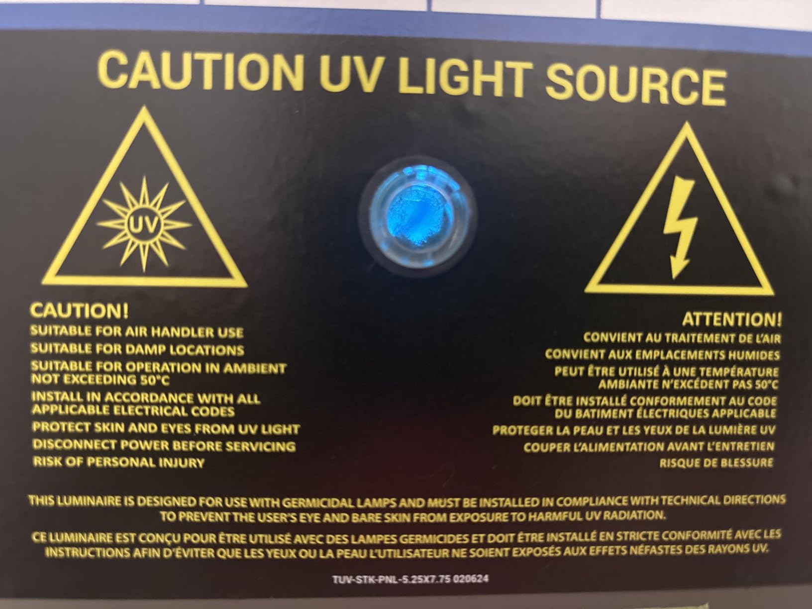 Fresh-Aire UV 24V HVAC UV Light Air Purification System - 254 NM Wavelength for Whole House Protection - Furnace and Air Handler Kit Made in USA customer photo 1