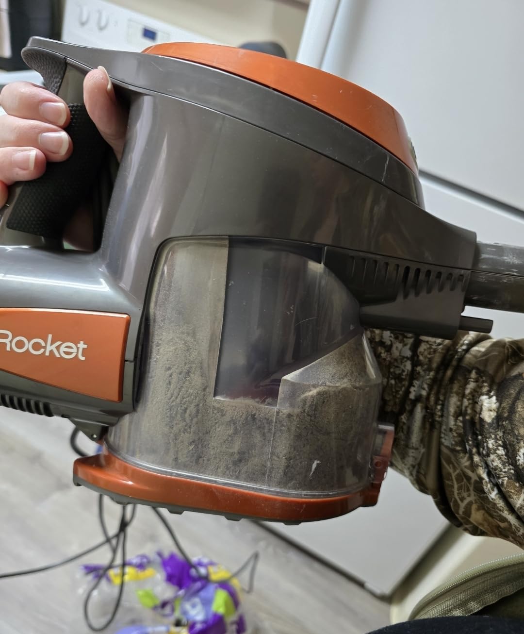 Shark Rocket Ultra-Light Corded Stick Vacuum (HV301) - Carpet, Rugs & Hard Floors, Pet Hair, Swivel Steering, 2 Attachments customer photo 2