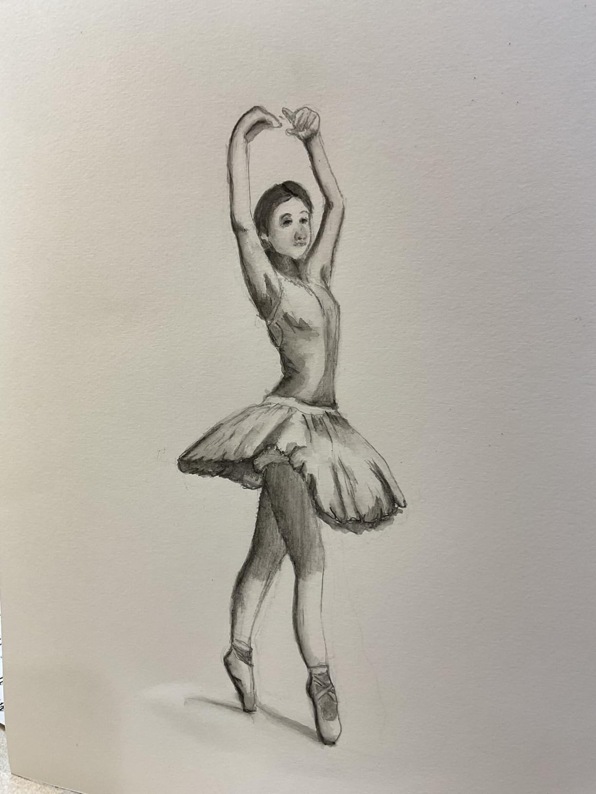 Faber-Castell 5 Piece Quality Water-Soluble Graphite Aquarelle Pencils in a Tin, Including HB, 2B, 4B, 6B and 8B, Grey customer photo 2
