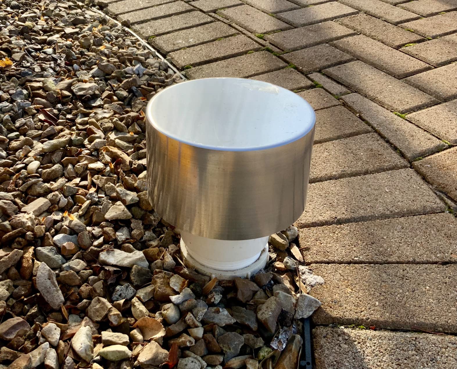 Studor 20297 Maxi-Filtra Septic Tank Drain Vent Two-Way Active Carbon Filter, 3- or 4-Inch Connection customer photo 1