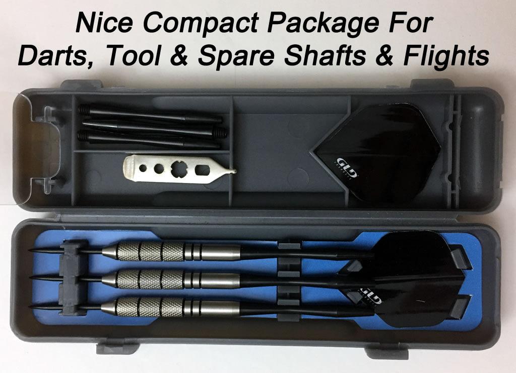 Fat Cat Bulletz 90% Tungsten Steel Tip Darts with Storage/Travel Case, 23 Grams, Black customer photo 2