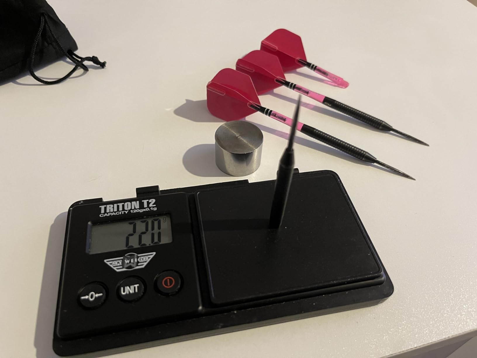 RED DRAGON Razor Edge Black 20g, 22g, 23g, 24g, 26g, 28g Steeltip or 18g Softip Tungsten Darts with Flights and Stems customer photo 2
