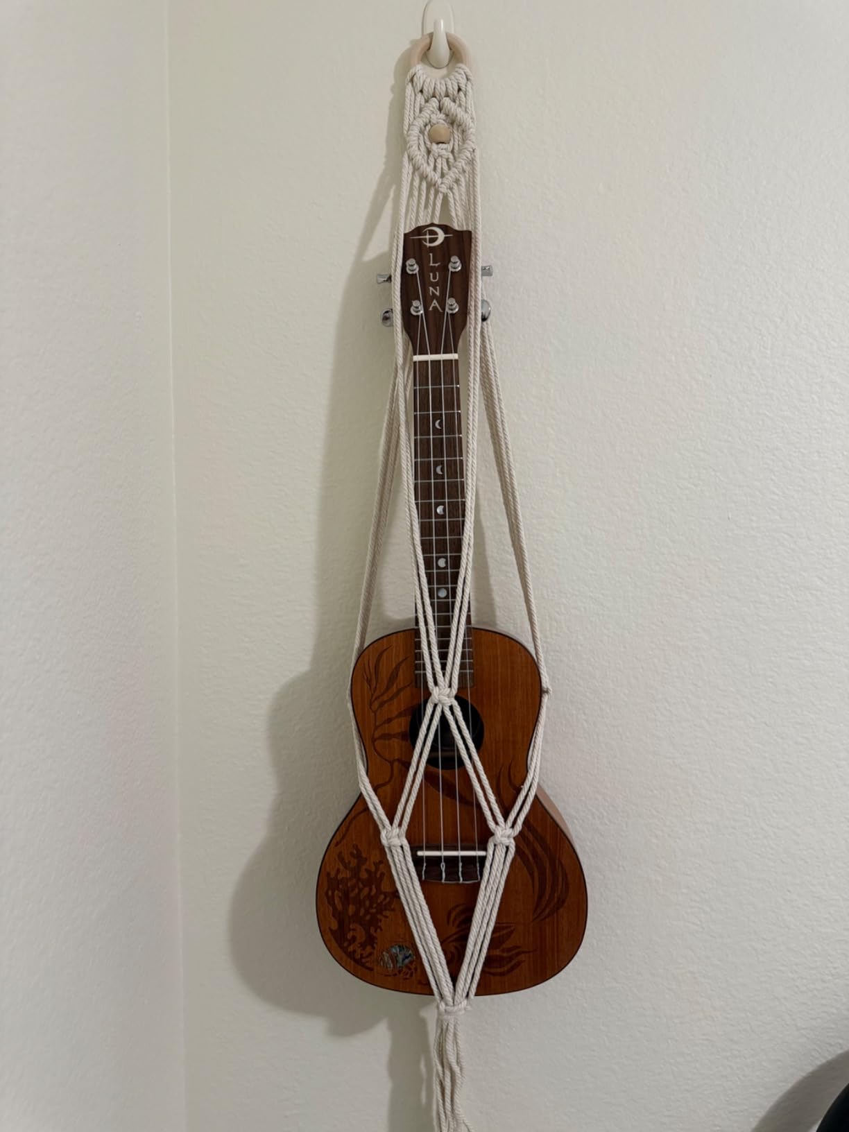 Luna UKECORAL Coral Ukulele All Solid Mahogany with Gig Bag, Satin customer photo 1