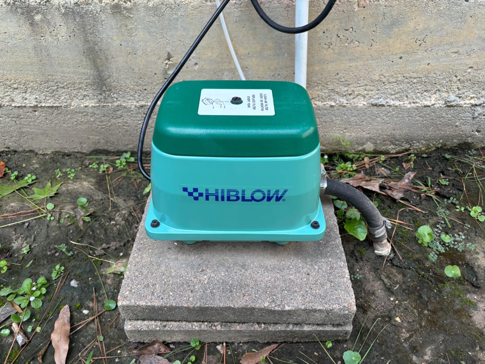 HIBLOW HP-60 Pond Aerator/Septic Linear Air Pump customer photo 1
