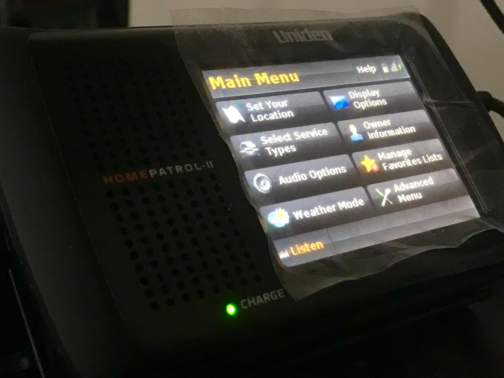 Uniden HomePatrol-2 Color Touchscreen Simple Programing Digital Scanner, TrunkTracker V and S,A,M,E, Emergency/Weather Alert, Digital Capable, APCO P25 Phase 1 and 2, Covers USA and Canada customer photo 2