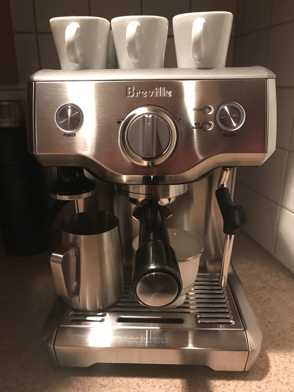 Breville Duo Temp Pro Espresso Machine BES810BSS, Brushed Stainless Steel customer photo 1