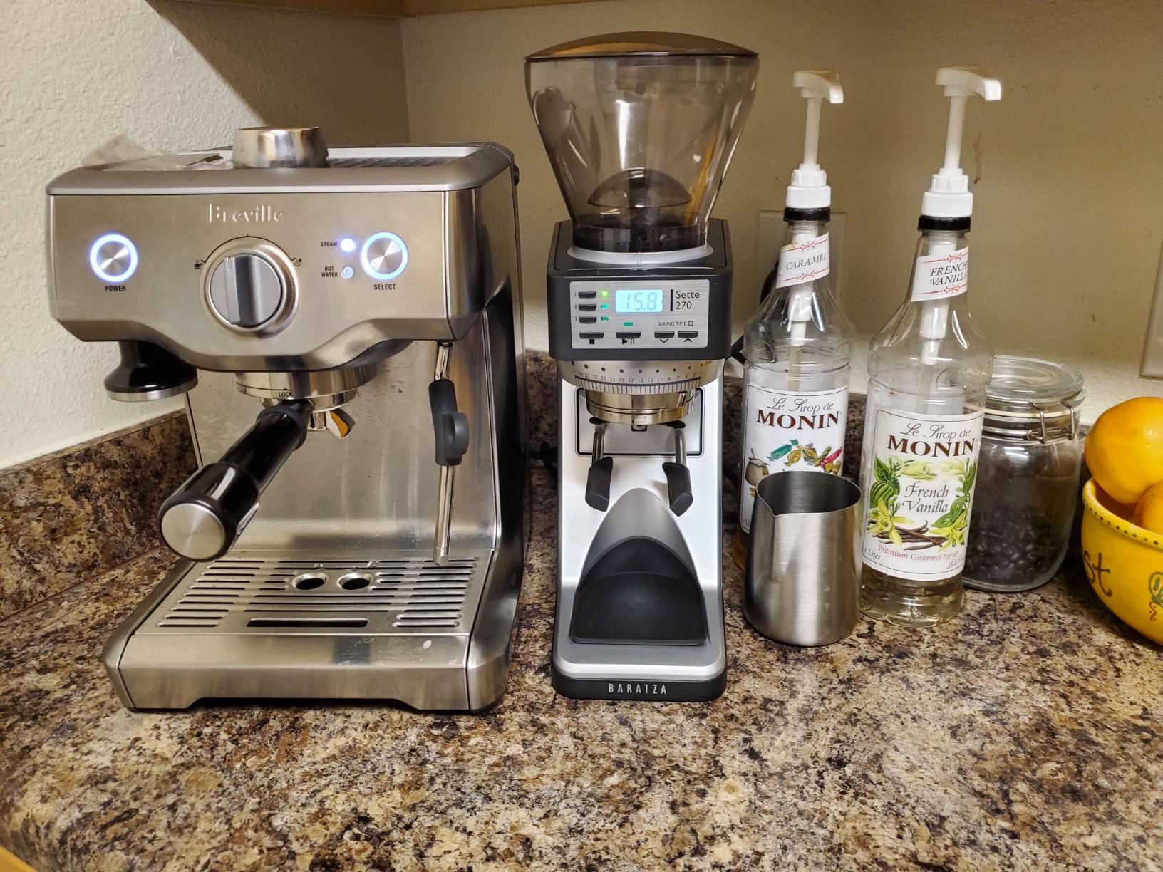Breville Duo Temp Pro Espresso Machine BES810BSS, Brushed Stainless Steel customer photo 2