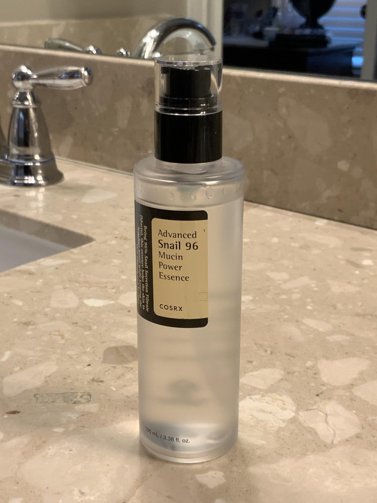 COSRX Snail Mucin 96% Repairing Serum, Hydrating Serum for Face with Snail Secretion Filtrate for Dull Skin & Fine Lines, 100ml, Korean Skin Care customer photo 1