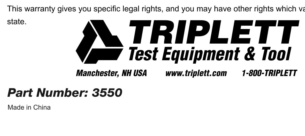 Triplett 3550 SoniChek PRO Professional Decibel Sound Level Meter - A/C Weighted Measurement Reads 30 to 130dB customer photo 2
