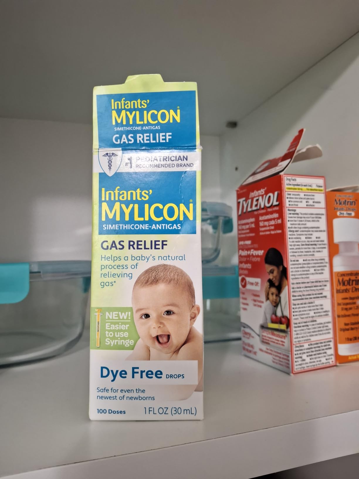 MYLICON Infants Gas Relief Drops for Infants and Babies, Dye Free Formula, 1 Fluid Ounce customer photo 1