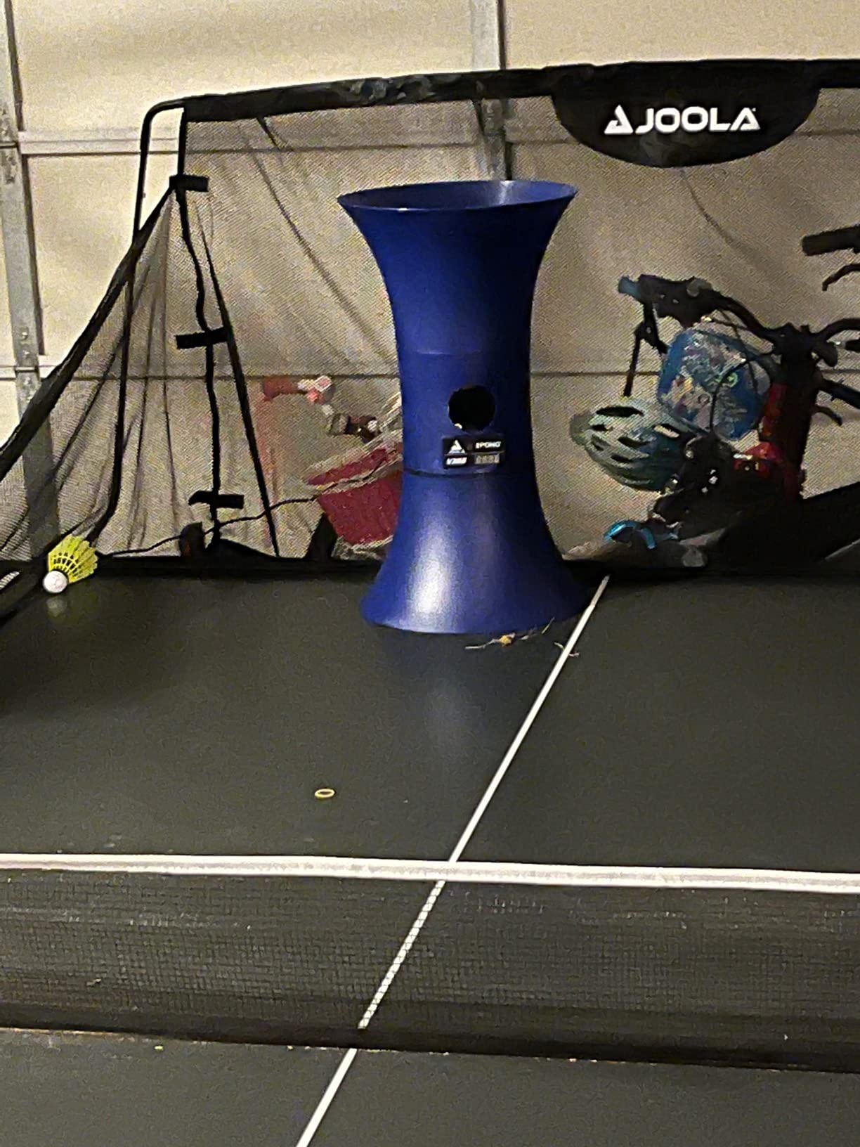 iPong V300 Table Tennis Training Robot - Serves 40mm Regulation Ping Pong Balls Automatically - Play Solo w/o Playback Mode on your Ping Pong Table - Various Models Available, Size 19, Blue customer photo 2