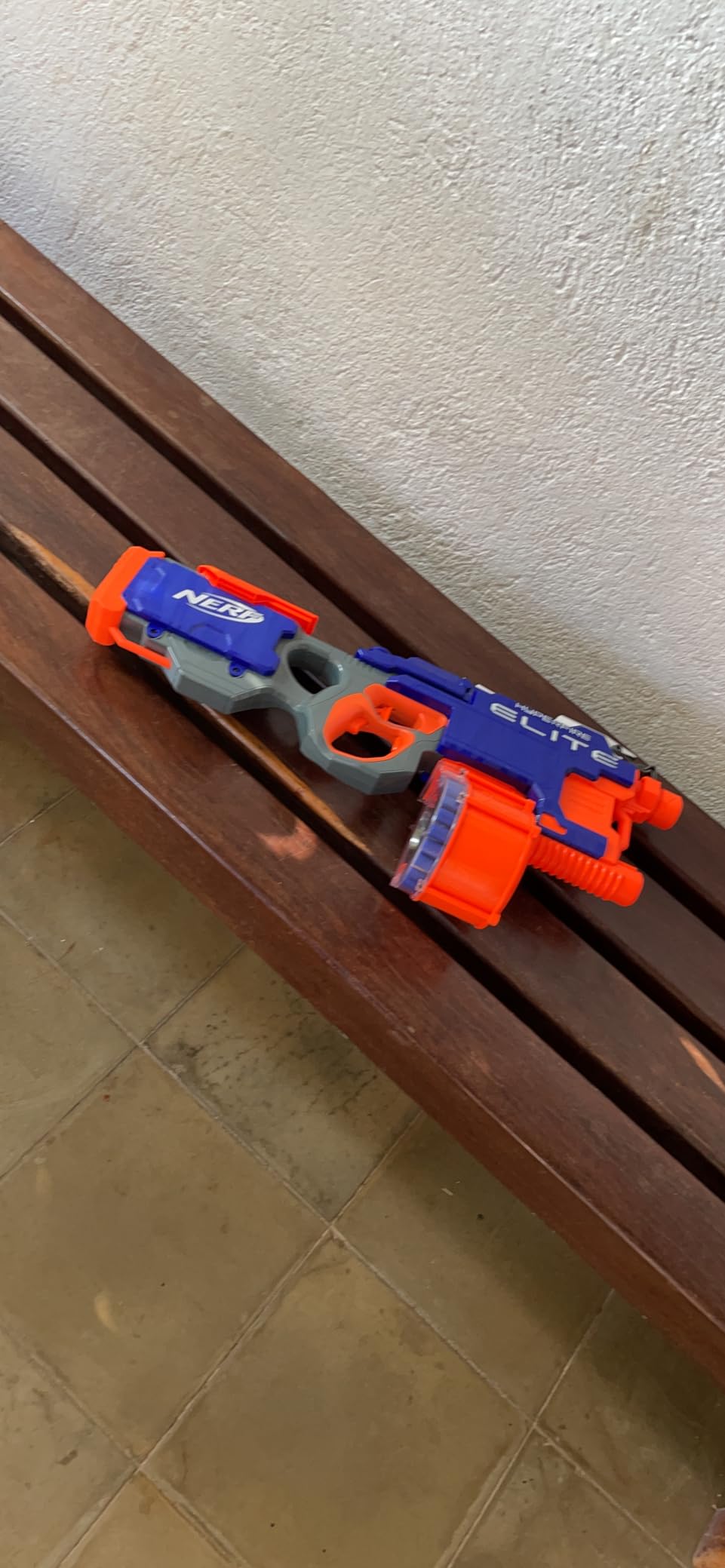 Nerf HyperFire Motorized Elite Blaster, 25-Dart Drum, Fires Up to 5 Darts Per Second, Includes 25 Official Elite Darts (Amazon Exclusive) customer photo 1