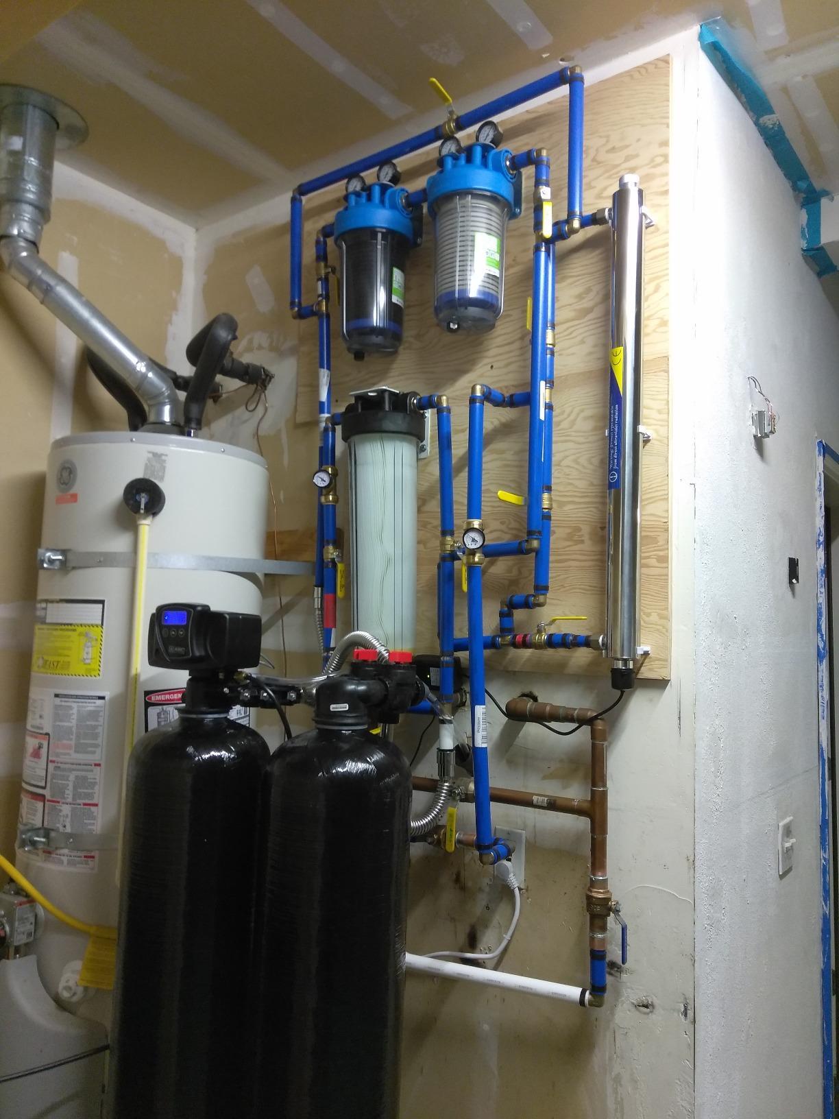 Whole House UV Water Filter System 12 GPM - 55W Stainless Steel UV Light - LED Indicator & Alarm - Well & City Water - Includes 2 Extra Bulbs, Ballast & Quartz Sleeve - Bluonics customer photo 1