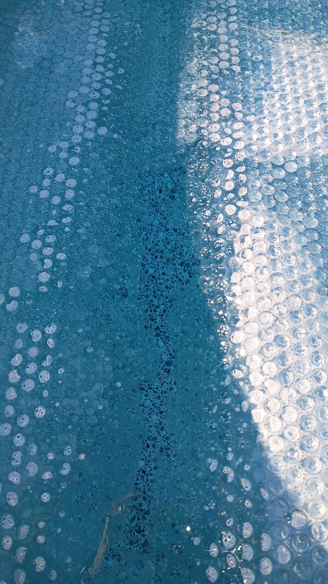 Sun2Solar Blue 16 ft x 32 ft Rectangle Solar Cover | 12 Mil | Heat Retaining Blanket for Rectangular Inground & Above Ground Swimming Pools | Sun Heats Pool | 1200 Series Bubble Heating Blankets customer photo 2