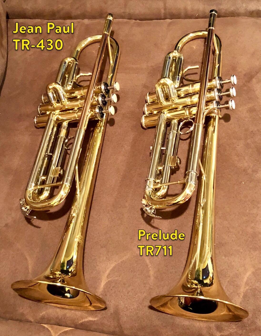 Jean Paul TR-430 Intermediate Bb Trumpet, Rose Brass Leadpipe | 0.465
