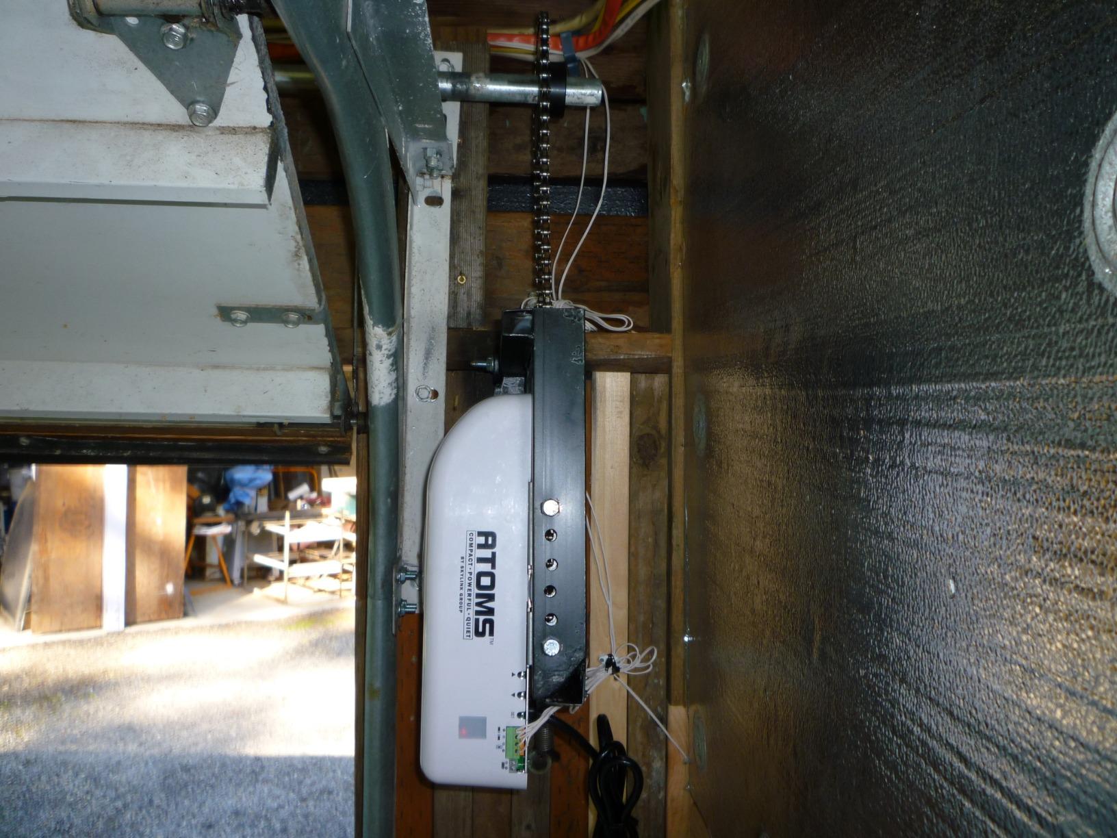 ATOMS ATR-1611C By Skylink 1/2HPF Garage Door Opener with Extremely Quiet DC Motor, Chain Drive customer photo 2