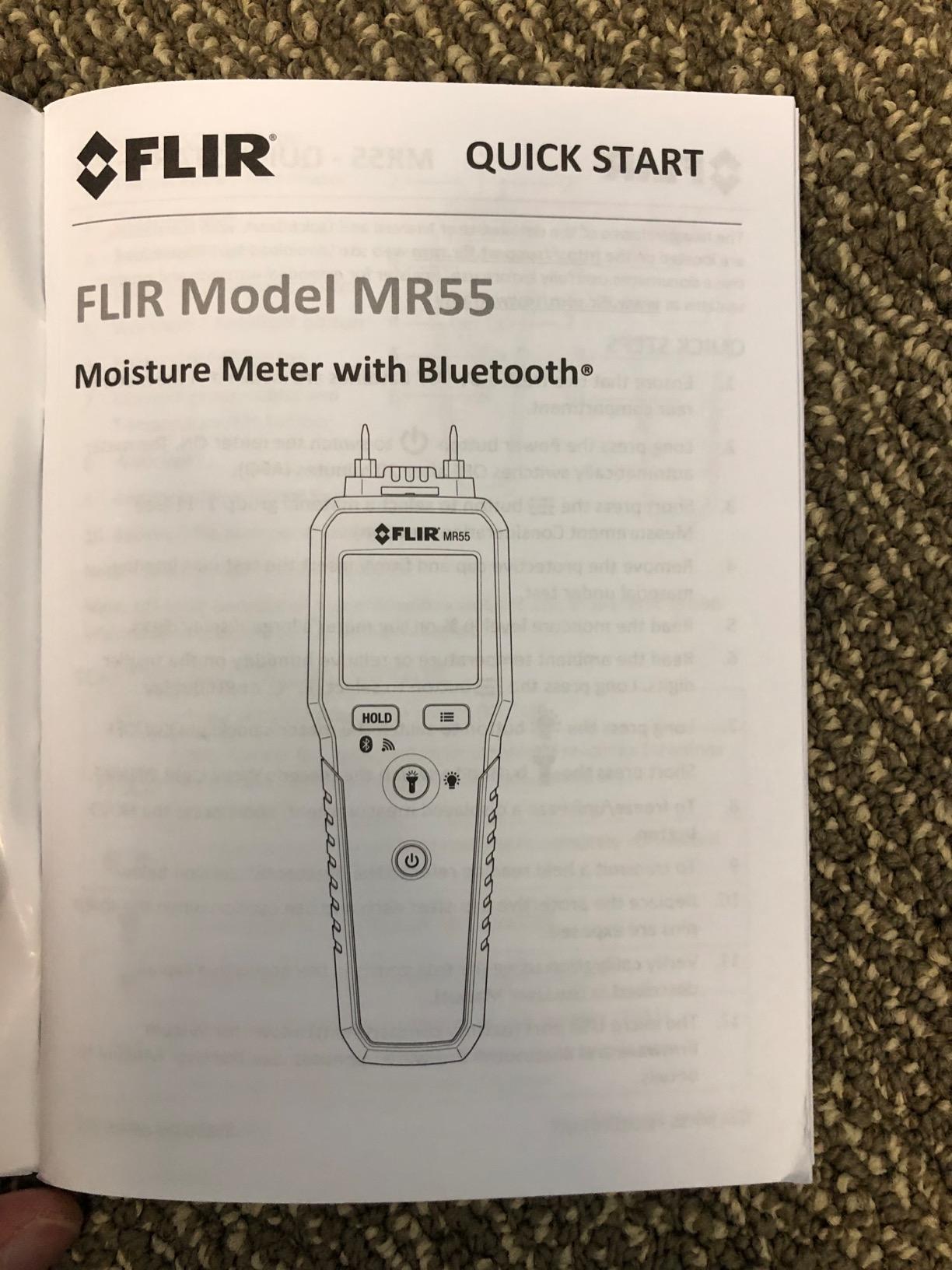FLIR MR60 Moisture Meter Pro customer photo 2