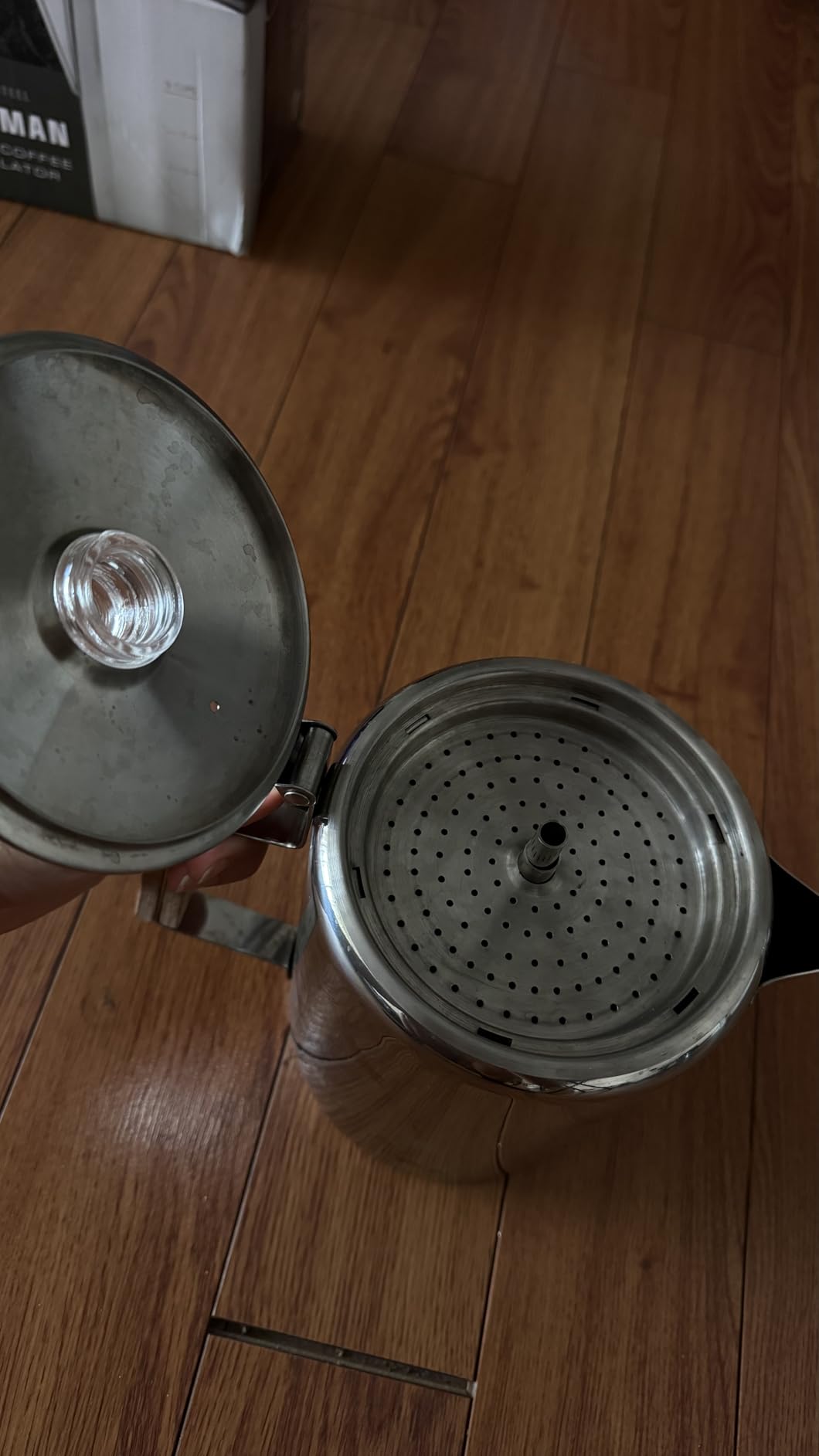 COLETTI Bozeman Percolator Coffee Pot - NO Aluminum or Plastic [9 cup] customer photo 1
