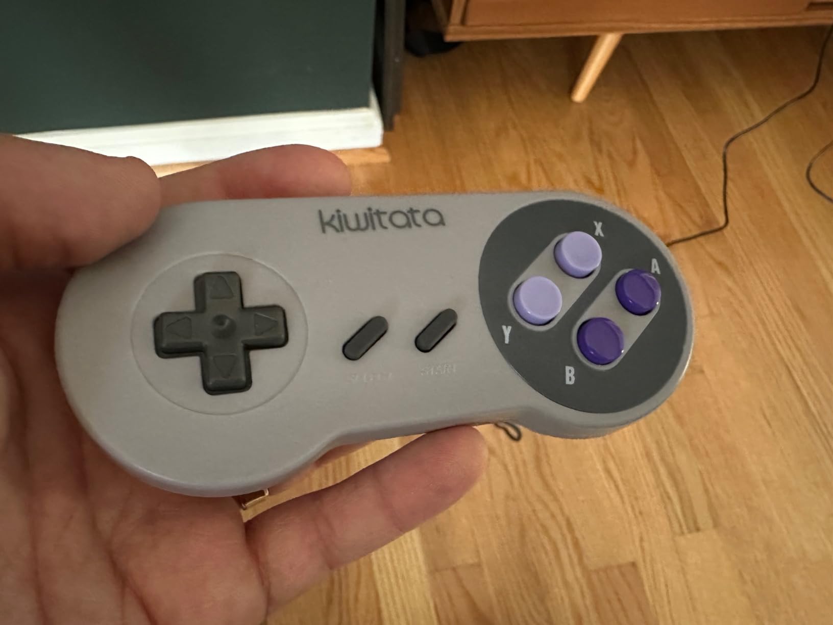 KIWITATA 2X Classic SNES USB Controller for PC Gamings, Retro SNES Wired USB Game Emulator Controller for Windows XP 7 8 11 Mac Raspberry Pi customer photo 2