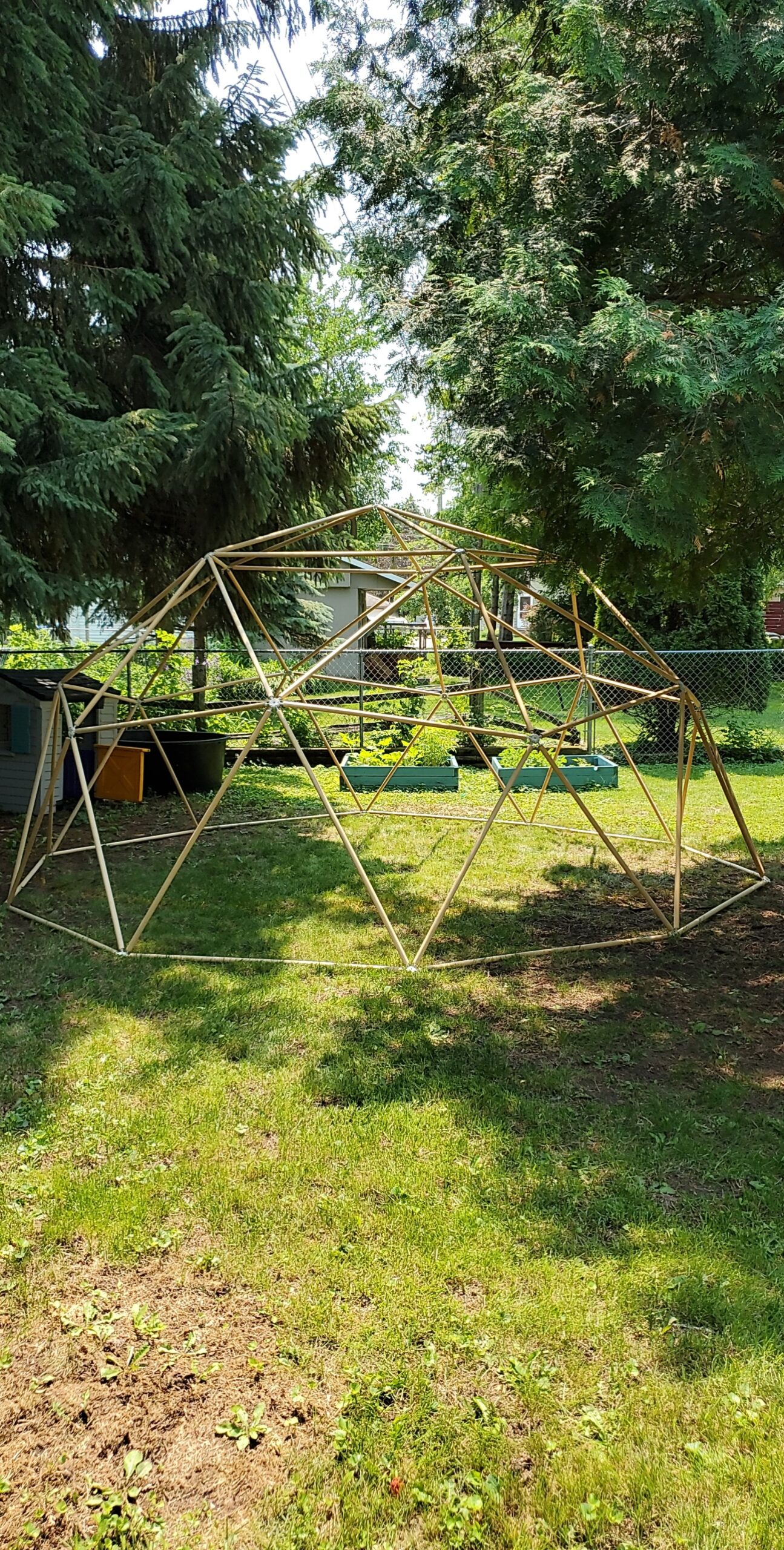 Hubs Geodesic Dome Kit (DIY Backyard Observatory Build) customer photo 2