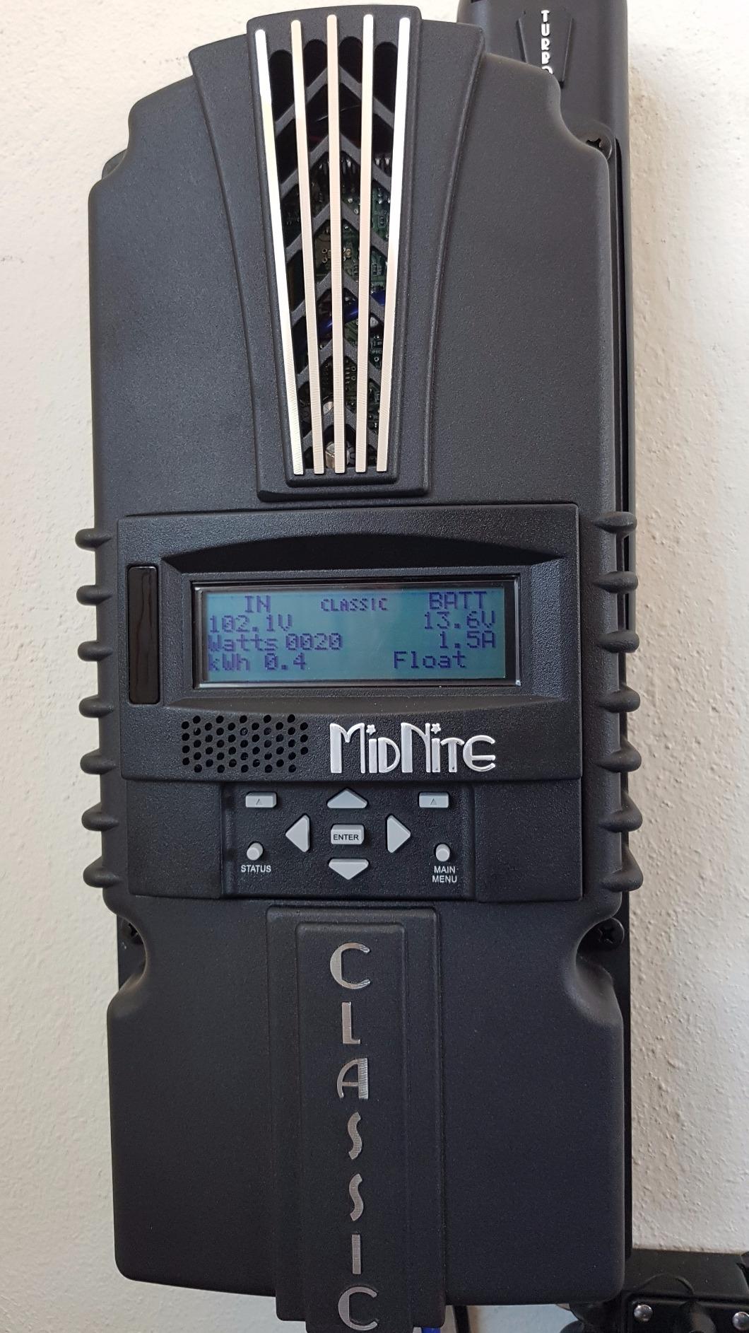 MidNite Solar Classic 150-SL MPPT Solar Charge Controller, Solar Only customer photo 2