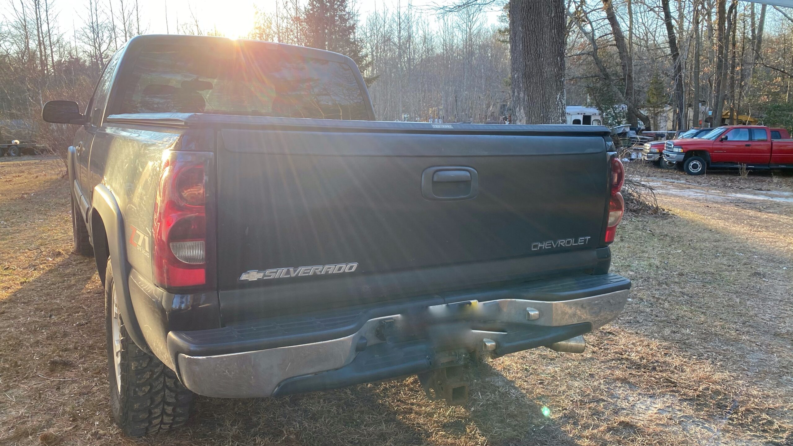 AKKON - For 03-06 Silverado 05-07 Silverado Hybrid Pickup Truck Black Rear V2 LED Tail Lights Brake Lamps Pair customer photo 2