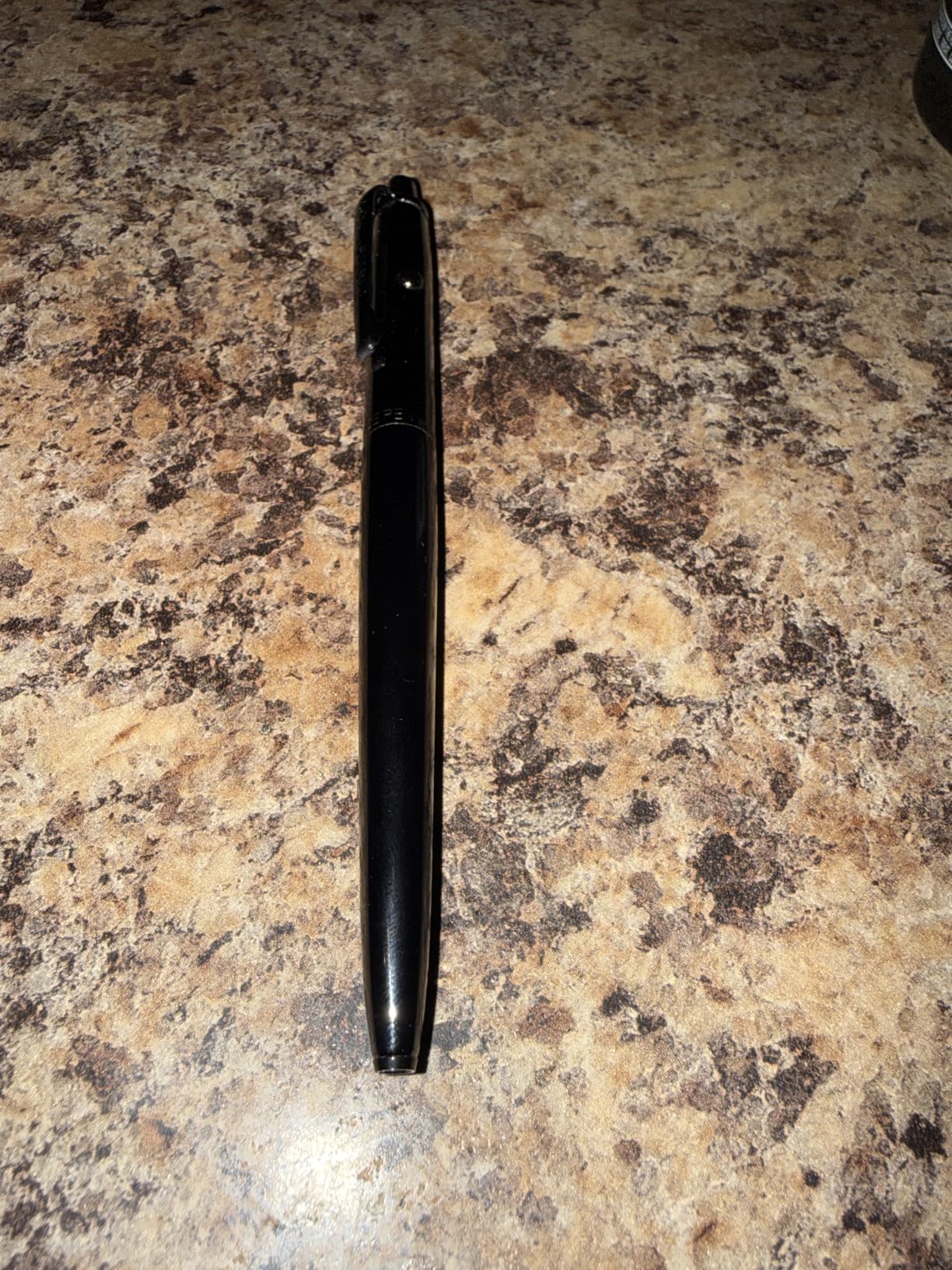 Fisher Space Pen Black Titanium Nitride Original Astronaut Pen, Pressurized Ballpoint Pen Writes Upside Down, Extreme Temperatures, Black Ink, Medium Point, Pocket Clip, Gift Box, Made in USA customer photo 1
