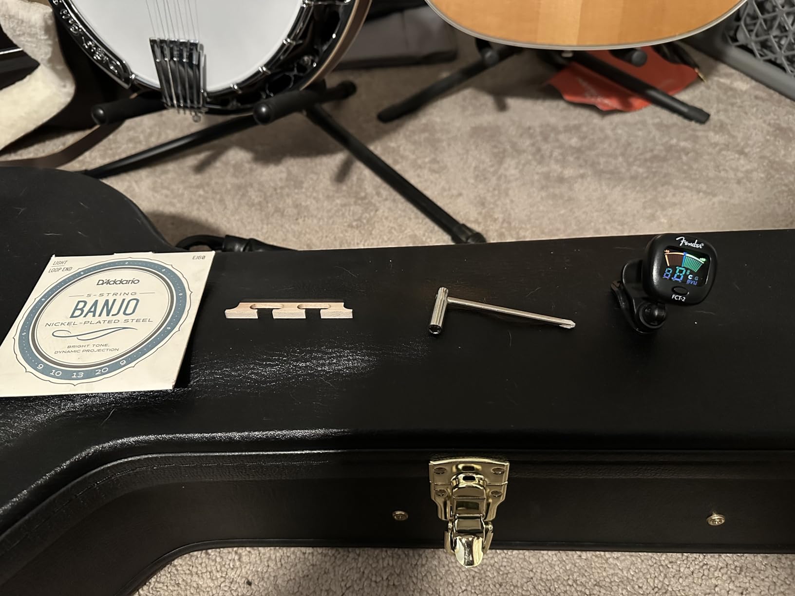 OB-150: Orange Blossom Banjo with Case, 5-String Banjo customer photo 1