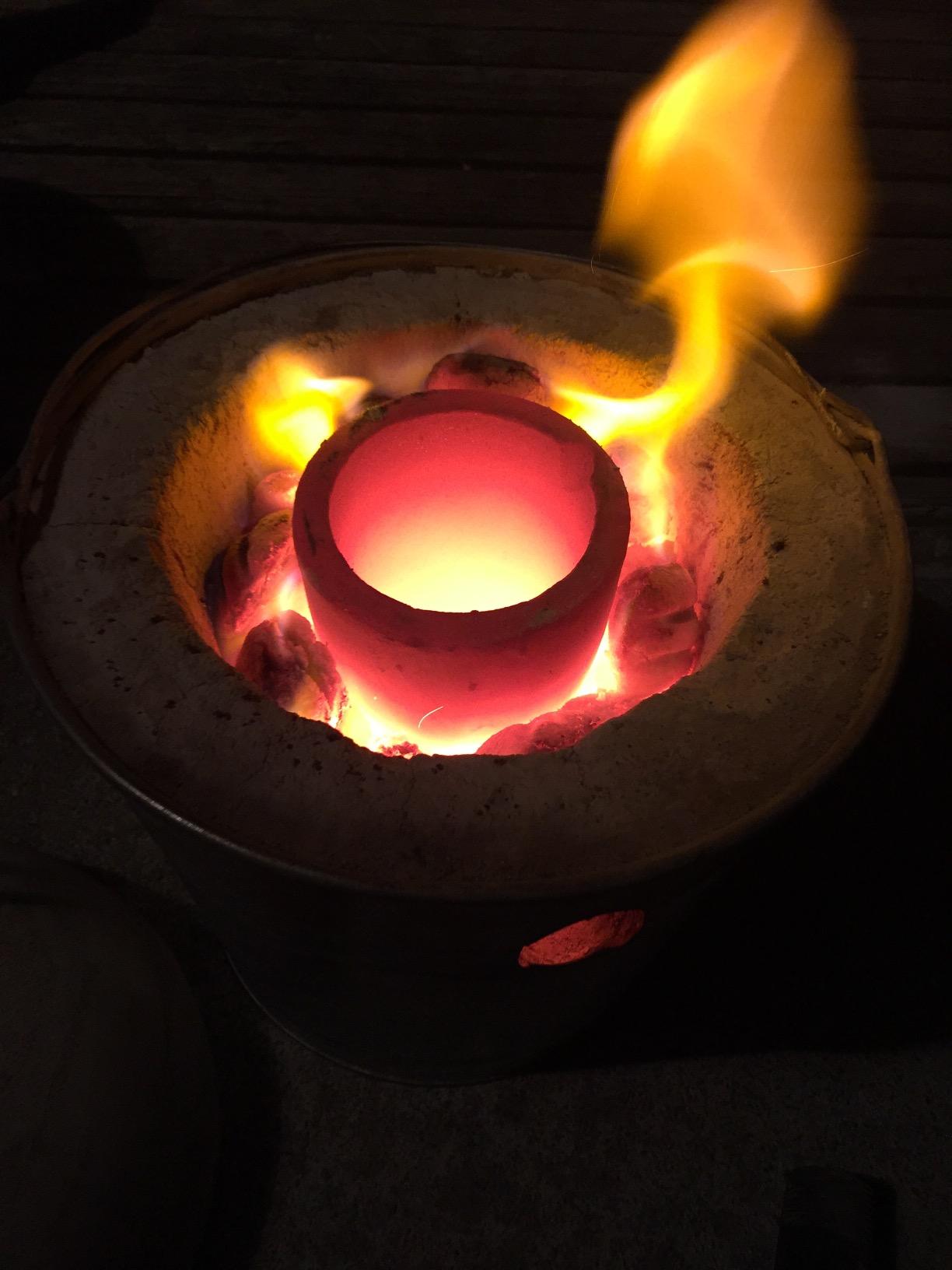 #1-2Kg Clay Graphite Crucibles Premium Black Foundry Cup Furnace Torch Melting Casting Refining for Gold. Also Great for Silver, Copper, Brass, Aluminum customer photo 1