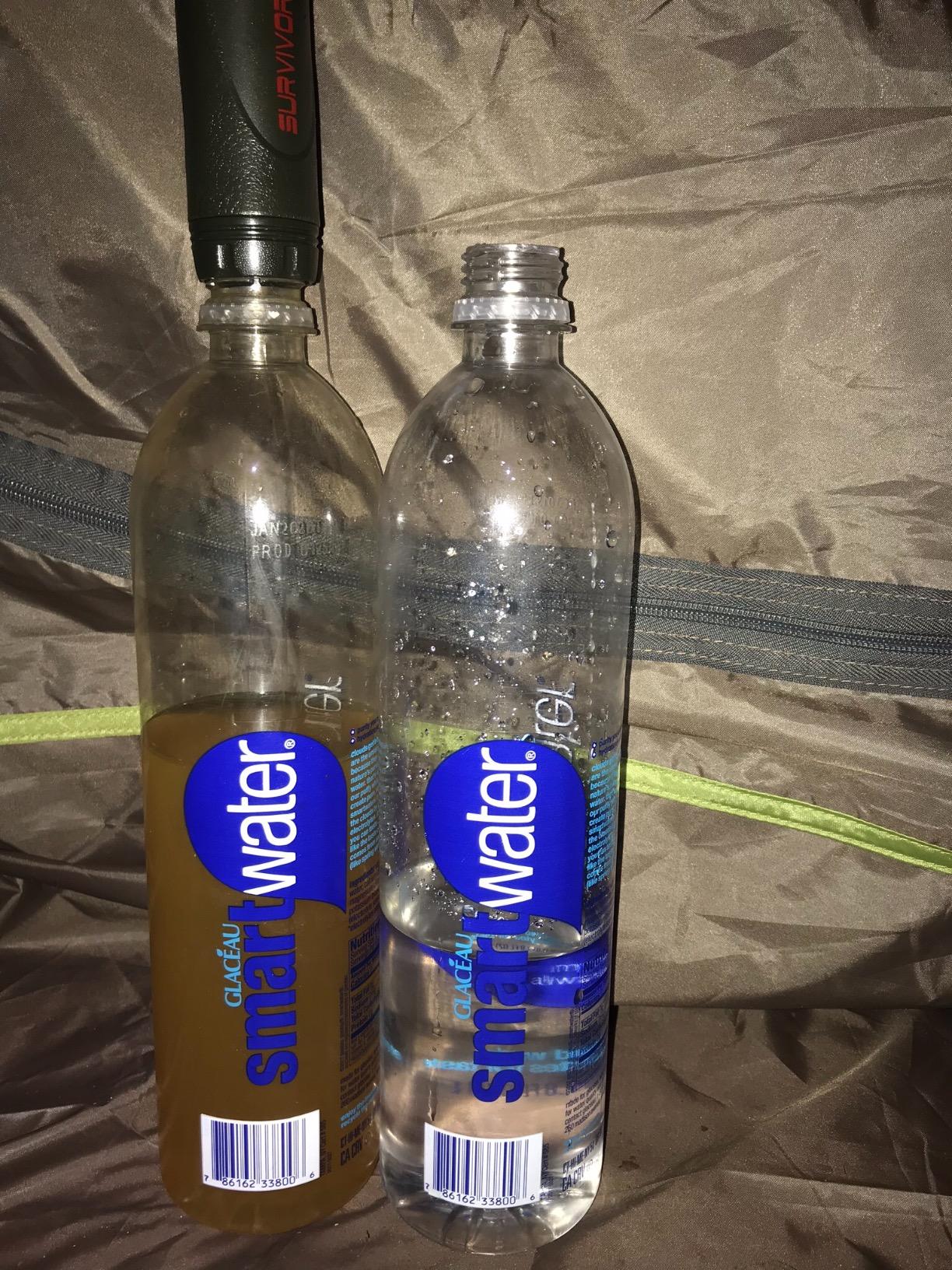 Survivor Filter Squeeze Kit - Emergency Water Filter Straw with 2 Collapsible 33.8 fl oz Bottles - USA-Tested - 0.05 Micron Filtration - Portable Water Filtration for Emergency Prep, Camping & Hiking customer photo 1