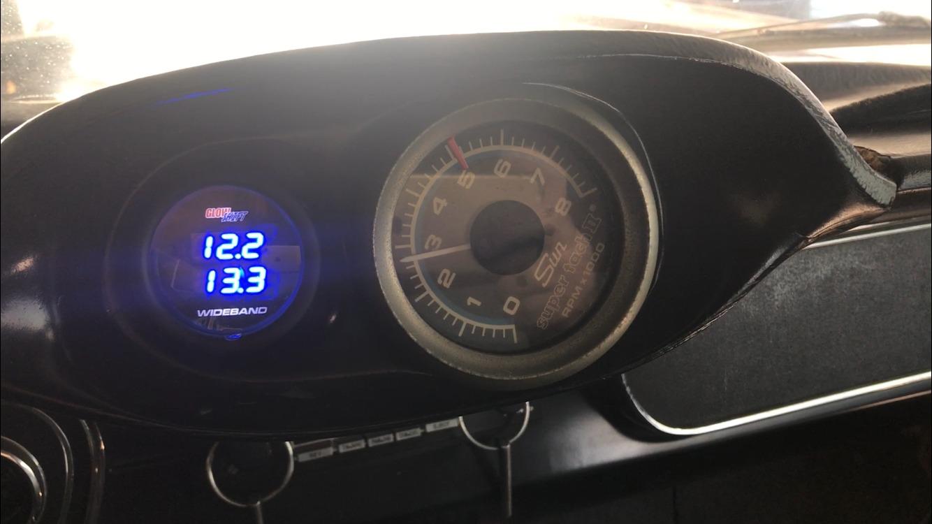 GlowShift Black 7 Color Dual Digital Wideband Air/Fuel Ratio AFR Gauge Kit customer photo 1